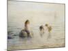 Sailing the Toy Boat, 1897-Hugh Cameron-Mounted Giclee Print