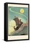 Sailing The Wooden Shoe By Moonlight-Eugene Field-Framed Stretched Canvas