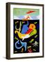 Sailing through the seventh sea, 1997, (oil on linen)-Cristina Rodriguez-Framed Giclee Print