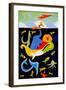 Sailing through the seventh sea, 1997, (oil on linen)-Cristina Rodriguez-Framed Giclee Print