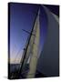 Sailing, Ticonderoga Race-Michael Brown-Stretched Canvas