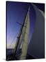 Sailing, Ticonderoga Race-Michael Brown-Stretched Canvas