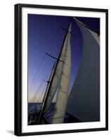 Sailing, Ticonderoga Race-Michael Brown-Framed Premium Photographic Print