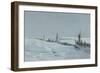 Sailing Towards Elephant Island Through Open Pack Ice, Weddell Sea-George Marston-Framed Giclee Print