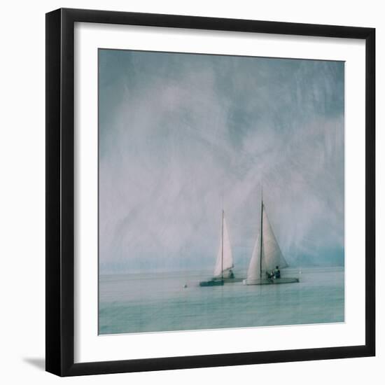 Sailing Trip-Roswitha Schleicher-Schwarz-Framed Photographic Print