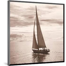Sailing V-null-Mounted Premium Giclee Print
