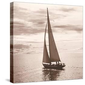 Sailing V-null-Stretched Canvas