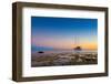 Sailing with a Beautiful Sunset-Irochka-Framed Photographic Print