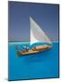 Sailing with Traditional Dhoni, Maldives, Indian Ocean, Asia-Sakis Papadopoulos-Mounted Photographic Print