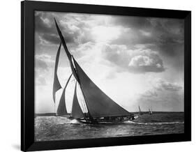 Sailing Yacht Mohawk, 1895-null-Framed Art Print