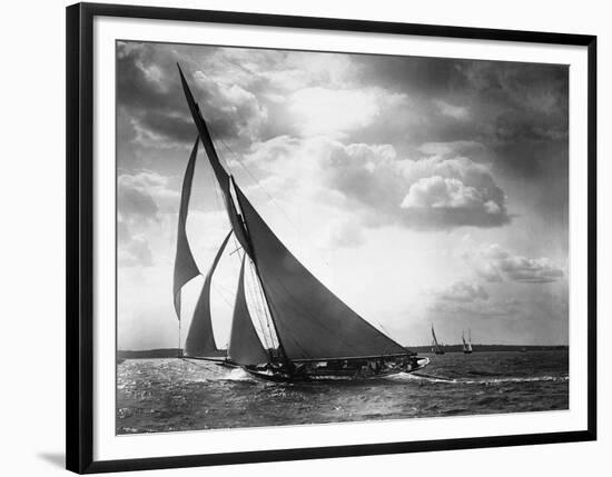 Sailing Yacht Mohawk, 1895-null-Framed Art Print