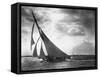 Sailing Yacht Mohawk at Sea-null-Framed Stretched Canvas