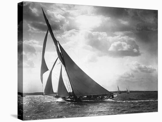 Sailing Yacht Mohawk at Sea-null-Stretched Canvas