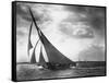 Sailing Yacht Mohawk at Sea-null-Framed Stretched Canvas