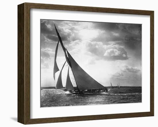 Sailing Yacht Mohawk at Sea-null-Framed Premium Photographic Print