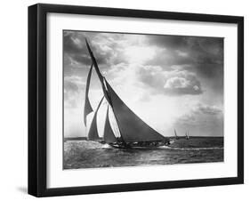 Sailing Yacht Mohawk at Sea-null-Framed Premium Photographic Print