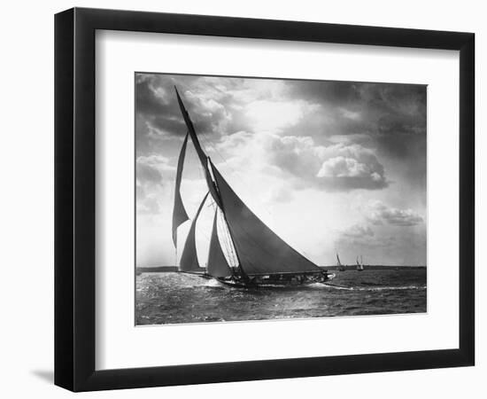 Sailing Yacht Mohawk at Sea-null-Framed Photographic Print