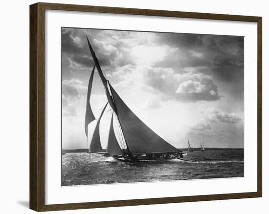 Sailing Yacht Mohawk at Sea-null-Framed Photographic Print