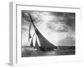 Sailing Yacht Mohawk at Sea-null-Framed Photographic Print