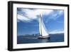 Sailing. Yachting. Luxury Yachts.-De Visu-Framed Photographic Print