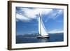 Sailing. Yachting. Luxury Yachts.-De Visu-Framed Photographic Print