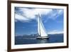 Sailing. Yachting. Luxury Yachts.-De Visu-Framed Photographic Print