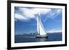 Sailing. Yachting. Luxury Yachts.-De Visu-Framed Photographic Print