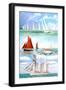 Sailing Yachts, 2006-Alex Williams-Framed Giclee Print