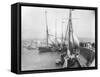 Sailing Yachts at Ramsgate-null-Framed Stretched Canvas