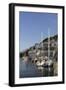 Sailing Yachts Moored in Looe Harbour, Cornwall, England, United Kingdom, Europe-Nick Upton-Framed Photographic Print