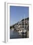 Sailing Yachts Moored in Looe Harbour, Cornwall, England, United Kingdom, Europe-Nick Upton-Framed Photographic Print