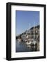 Sailing Yachts Moored in Looe Harbour, Cornwall, England, United Kingdom, Europe-Nick Upton-Framed Photographic Print