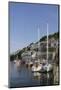 Sailing Yachts Moored in Looe Harbour, Cornwall, England, United Kingdom, Europe-Nick Upton-Mounted Photographic Print