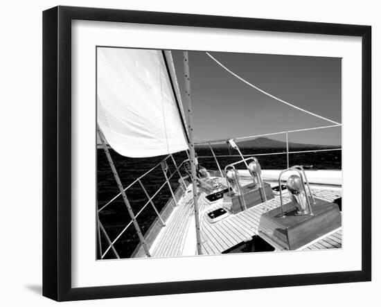 Sailing-null-Framed Premium Photographic Print