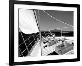 Sailing-null-Framed Photographic Print