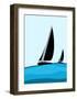 Sailing-Ayse-Framed Art Print