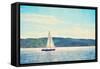 Sailing-Denise Brown-Framed Stretched Canvas