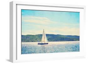 Sailing-Denise Brown-Framed Art Print