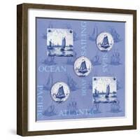 Sailing-Maria Trad-Framed Giclee Print