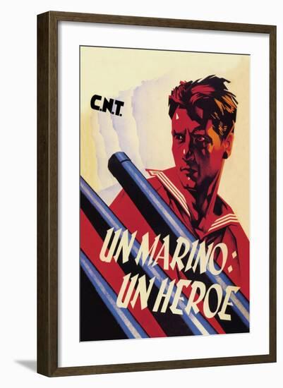 Sailor: A Hero-Arturo Ballester-Framed Art Print