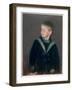 Sailor Boy: Portrait of Gardner Cassatt as a Child, 1892 (Pastel on Paper)-Mary Stevenson Cassatt-Framed Giclee Print