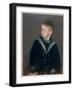 Sailor Boy: Portrait of Gardner Cassatt as a Child, 1892 (Pastel on Paper)-Mary Stevenson Cassatt-Framed Giclee Print