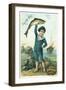 Sailor Boy Trade Card-null-Framed Giclee Print