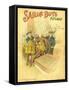 Sailor Boys Afloat-null-Framed Stretched Canvas