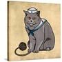 Sailor Cat-Marcus Prime-Stretched Canvas