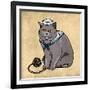 Sailor Cat-Marcus Prime-Framed Art Print