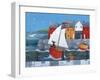 Sailor Dog-Peter Adderley-Framed Art Print