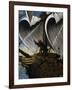 Sailor Hoisting Sail, Detail, Portugal, 16th Century-null-Framed Giclee Print