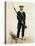 Sailor in Uniform, 1880-null-Stretched Canvas