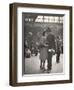 Sailor Kissing His Girlfriend Goodbye before Returning to Duty, Pennsylvania Station-Alfred Eisenstaedt-Framed Photographic Print